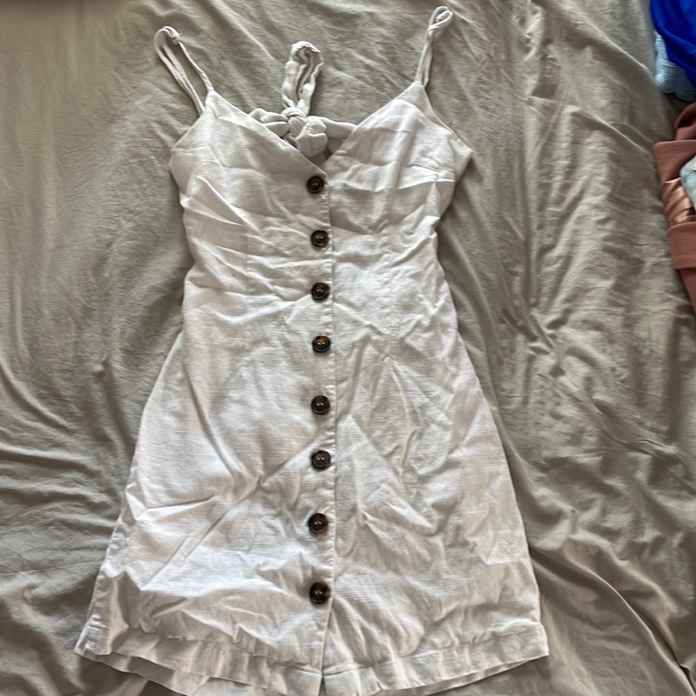 White dress